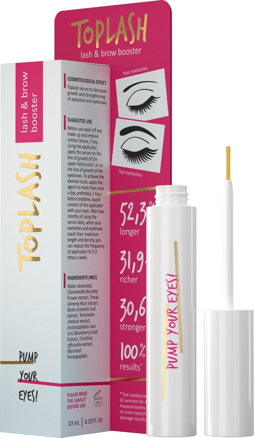 Toplash brow booster