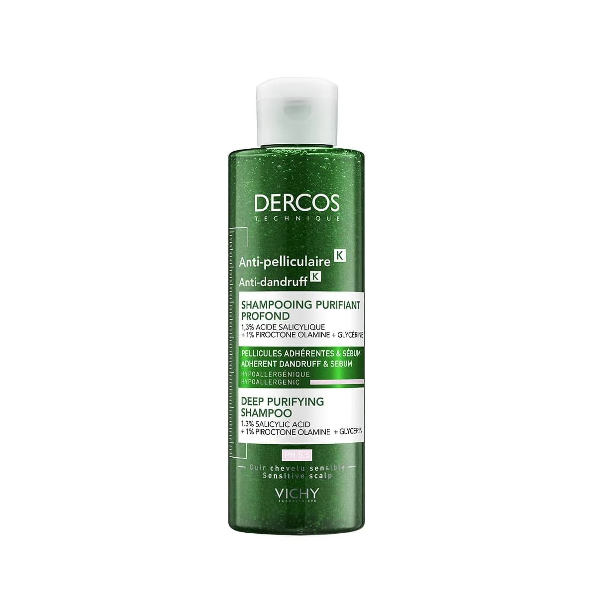 Vichy Dercos Anti-Dandruff Advanced Acted Shampoo For Dry Hair